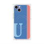 プレミアムパネル with MagSafe［ オリジナル - initial color line - U blue ］
