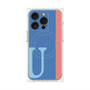 プレミアムパネル with MagSafe［ オリジナル - initial color line - U blue ］