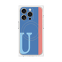プレミアムパネル with MagSafe［ オリジナル - initial color line - U blue ］
