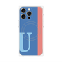 プレミアムパネル with MagSafe［ オリジナル - initial color line - U blue ］