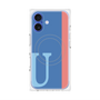 プレミアムパネル with MagSafe［ オリジナル - initial color line - U blue ］