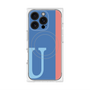 プレミアムパネル with MagSafe［ オリジナル - initial color line - U blue ］