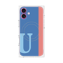 プレミアムパネル with MagSafe［ オリジナル - initial color line - U blue ］