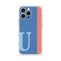 プレミアムパネル with MagSafe［ オリジナル - initial color line - U blue ］