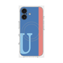 プレミアムパネル with MagSafe［ オリジナル - initial color line - U blue ］