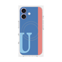 プレミアムパネル with MagSafe［ オリジナル - initial color line - U blue ］