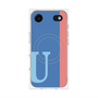 プレミアムパネル with MagSafe［ オリジナル - initial color line - U blue ］