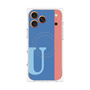 プレミアムパネル with MagSafe［ オリジナル - initial color line - U blue ］