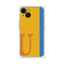 プレミアムパネル with MagSafe［ オリジナル - initial color line - U orange ］