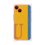 プレミアムパネル with MagSafe［ オリジナル - initial color line - U orange ］