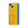 プレミアムパネル with MagSafe［ オリジナル - initial color line - U orange ］