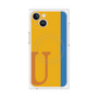 プレミアムパネル with MagSafe［ オリジナル - initial color line - U orange ］