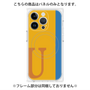 プレミアムパネル with MagSafe［ オリジナル - initial color line - U orange ］