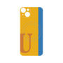 プレミアムパネル with MagSafe［ オリジナル - initial color line - U orange ］