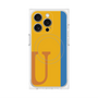 プレミアムパネル with MagSafe［ オリジナル - initial color line - U orange ］