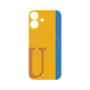 プレミアムパネル with MagSafe［ オリジナル - initial color line - U orange ］