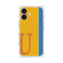 プレミアムパネル with MagSafe［ オリジナル - initial color line - U orange ］
