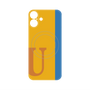 プレミアムパネル with MagSafe［ オリジナル - initial color line - U orange ］