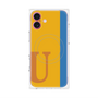 プレミアムパネル with MagSafe［ オリジナル - initial color line - U orange ］