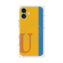 プレミアムパネル with MagSafe［ オリジナル - initial color line - U orange ］