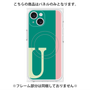 プレミアムパネル with MagSafe［ オリジナル - initial color line - U green ］