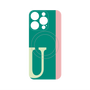 プレミアムパネル with MagSafe［ オリジナル - initial color line - U green ］