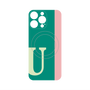 プレミアムパネル with MagSafe［ オリジナル - initial color line - U green ］