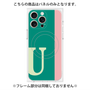 プレミアムパネル with MagSafe［ オリジナル - initial color line - U green ］