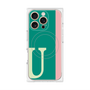 プレミアムパネル with MagSafe［ オリジナル - initial color line - U green ］