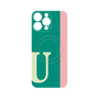 プレミアムパネル with MagSafe［ オリジナル - initial color line - U green ］