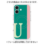 プレミアムパネル with MagSafe［ オリジナル - initial color line - U green ］