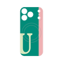 プレミアムパネル with MagSafe［ オリジナル - initial color line - U green ］