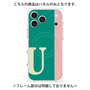 プレミアムパネル with MagSafe［ オリジナル - initial color line - U green ］