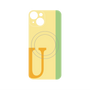 プレミアムパネル with MagSafe［ オリジナル - initial color line - U yellow ］