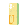 プレミアムパネル with MagSafe［ オリジナル - initial color line - U yellow ］