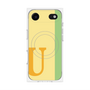 プレミアムパネル with MagSafe［ オリジナル - initial color line - U yellow ］