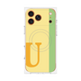 プレミアムパネル with MagSafe［ オリジナル - initial color line - U yellow ］