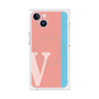 プレミアムパネル with MagSafe［ オリジナル - initial color line - V pink ］