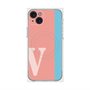 プレミアムパネル with MagSafe［ オリジナル - initial color line - V pink ］