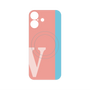 プレミアムパネル with MagSafe［ オリジナル - initial color line - V pink ］