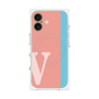 プレミアムパネル with MagSafe［ オリジナル - initial color line - V pink ］