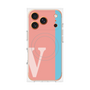 プレミアムパネル with MagSafe［ オリジナル - initial color line - V pink ］