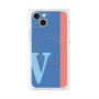 プレミアムパネル with MagSafe［ オリジナル - initial color line - V blue ］