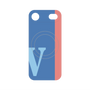 プレミアムパネル with MagSafe［ オリジナル - initial color line - V blue ］
