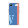 プレミアムパネル with MagSafe［ オリジナル - initial color line - V blue ］