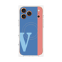 プレミアムパネル with MagSafe［ オリジナル - initial color line - V blue ］