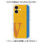 プレミアムパネル with MagSafe［ オリジナル - initial color line - V orange ］