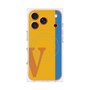 プレミアムパネル with MagSafe［ オリジナル - initial color line - V orange ］