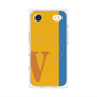 プレミアムパネル with MagSafe［ オリジナル - initial color line - V orange ］