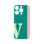プレミアムパネル with MagSafe［ オリジナル - initial color line - V green ］